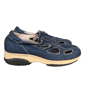 CA Collection by Carrini Blue Denim Walking Shoes (9)